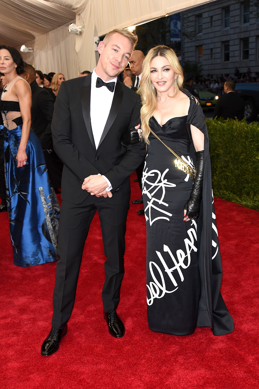 NEW YORK, NY - MAY 04:  Diplo and Madonna attend the "China: Through The Looking Glass" Costume Institute Benefit Gala at the Metropolitan Museum of Art on May 4, 2015 in New York City.  (Photo by Larry Busacca/Getty Images)