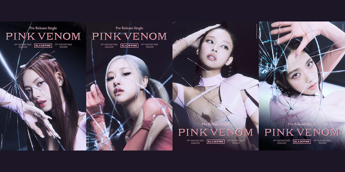 K-POPガールズグループBLACKPINKが「PINK VENOM」ティーザー映像と