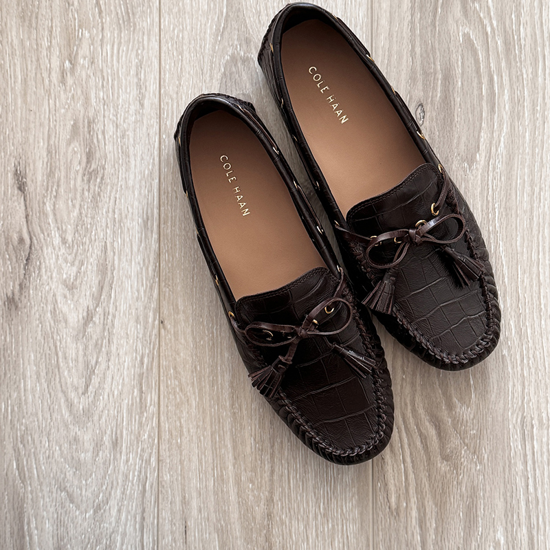 新品！COLE HAAN コールハーン モカシン・デッキシューズ ダークブラウン MY旅】クラシカルなモカシン気分にハマった「コール ハーン」の