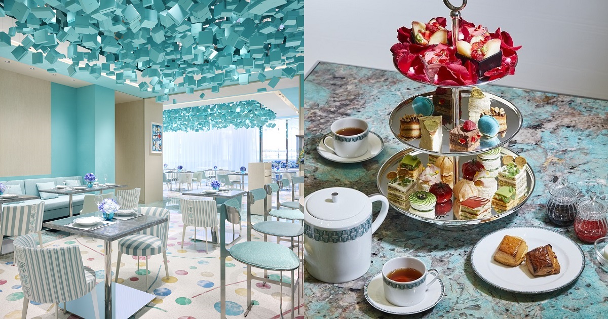日本初のブルー ボックス カフェ「Blue Box Café by Natsuko Shoji」が