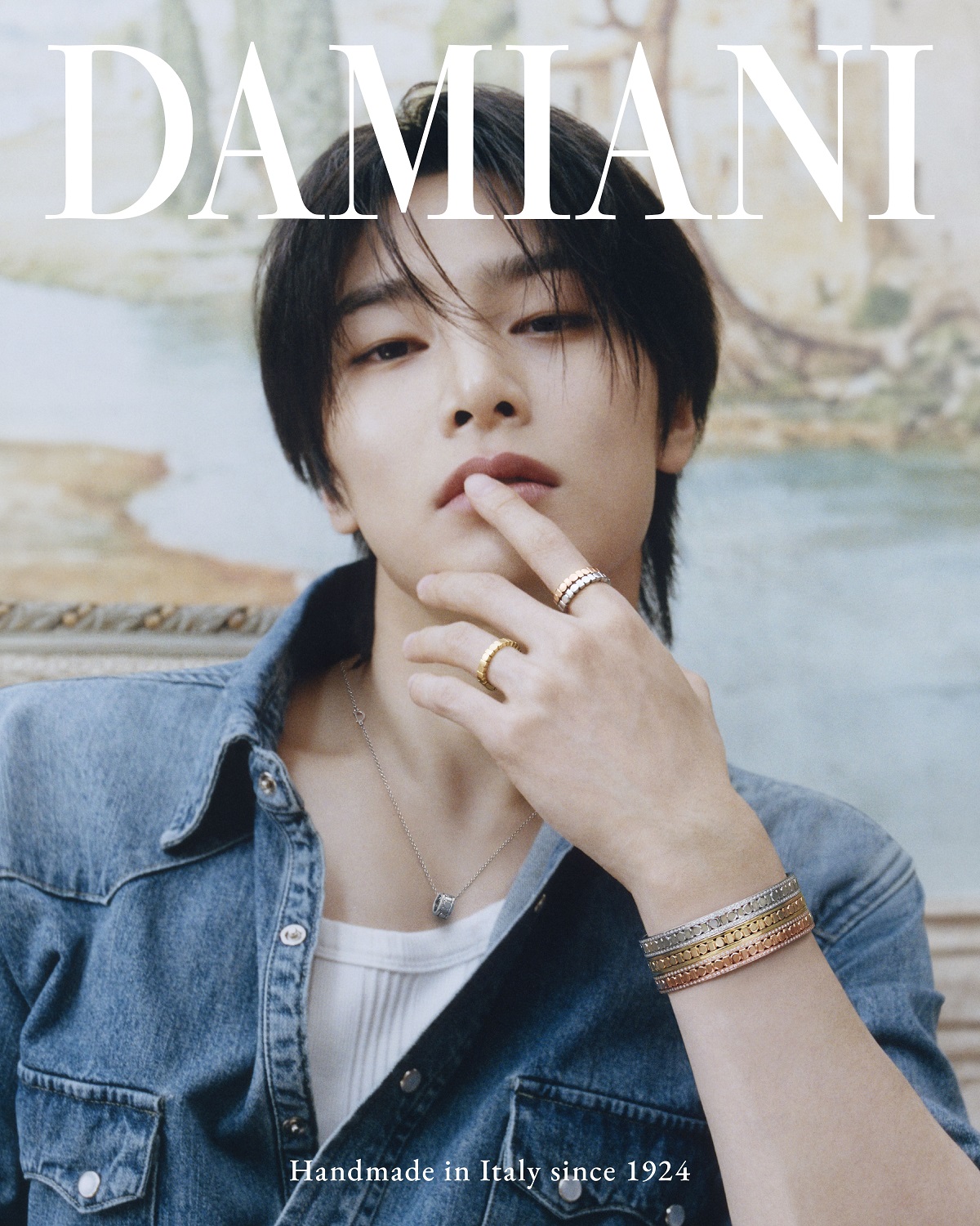 ニコロチェスキベリーニ　コート　ポエムボヘミアン guidi backlash ツイードライクヘリンボン バルカラーコート[品番：NICW0004153