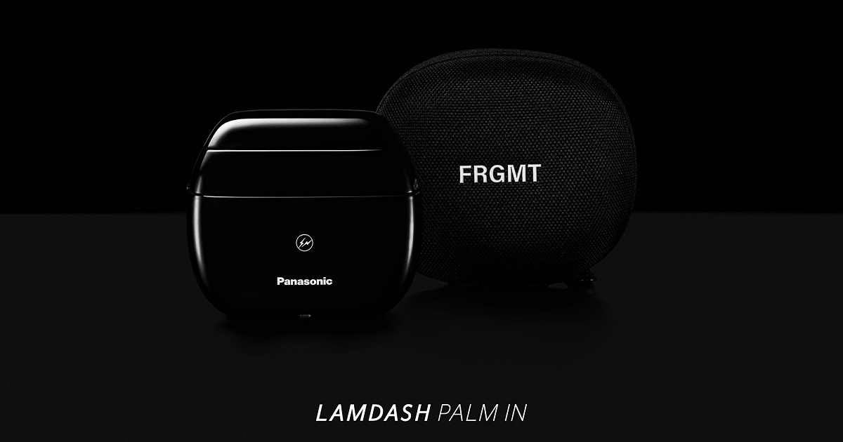 新品未使用品 ラムダッシュ パームインfragment フラグメント 藤原ヒロシ ラムダッシュ パームインと藤原ヒロシ氏主宰のフラグメントによる限定