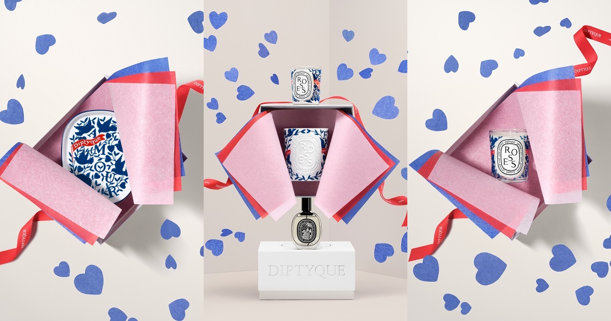 Diptyqueが限定版デザインを施したコレクション「VALENTINE'S DAY 2026
