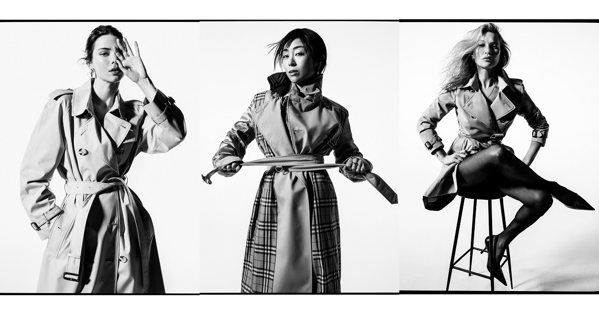 BURBERRY 170周年記念キャンペーン「The Trench, Portraits of an Icon
